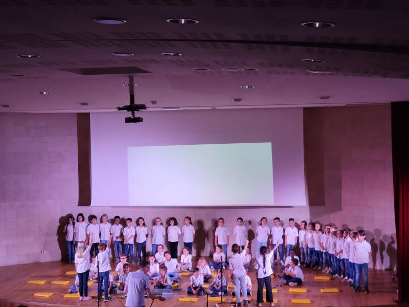 SPECTACLE DE MUSIQUE DE FIN D'ANNEE AU PRIMAIRE