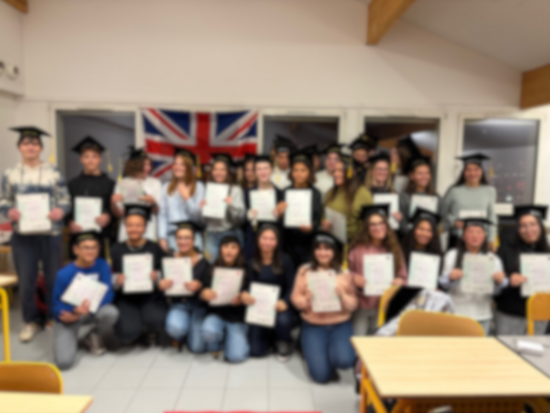 CEREMONIE DES  DIPLOMES  CAMBRIDGE  A SEVIGNE 20.11.2025