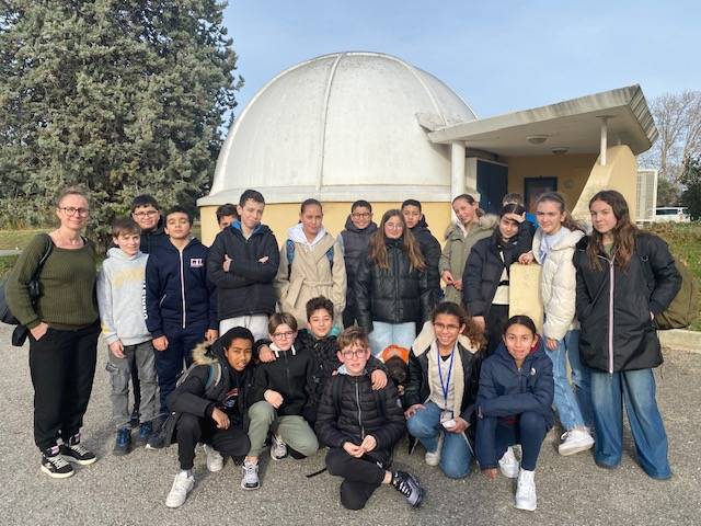 SORTIE PLANETARIUM- ATELIER DES 6EMES