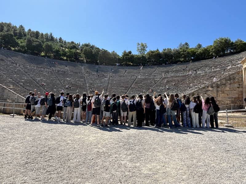VOYAGE EN GRECE AVEC NOS ELEVES DU COLLEGE ET LYCEE DU 19 AU 25 MAI 2025