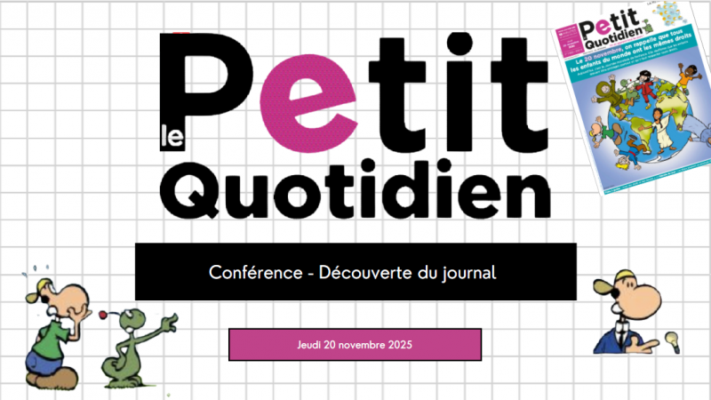 VENUE D'UNE JOURNALISTE EN CE2B