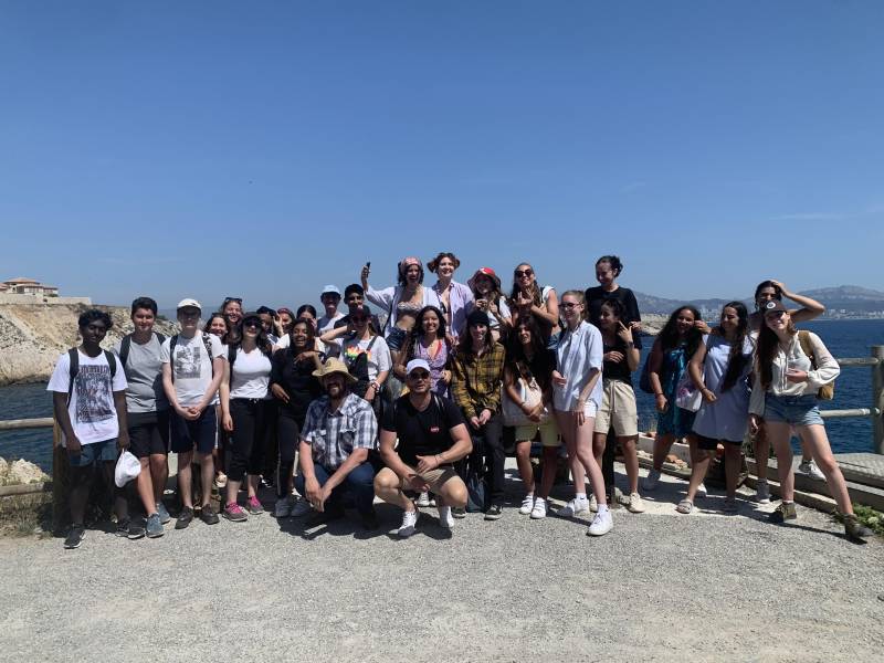 LES PREMIERES C EN SORTIE AU FRIOUL